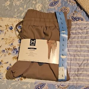 Members Mark Toupe Travel Jogger Pants Size L
